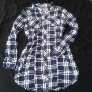 *SOLD*Fashion Nova plaid buttoned top